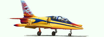 �W�F�b�g�N���X�o��@�@L-39 #54 Robin 1