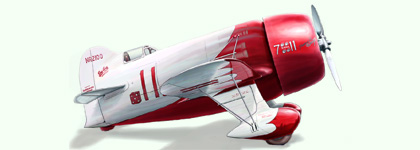1932年トンプソン・トロフィー優勝機 GeeBee Model R-1 1932年トンプソン・トロフィー優勝機 GeeBee Model R-1