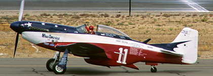 �A�����~�e�b�h�N���X�o��@�@P-51D #11 Miss America
